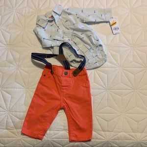Carter’s Onesie Pants Set Outfit